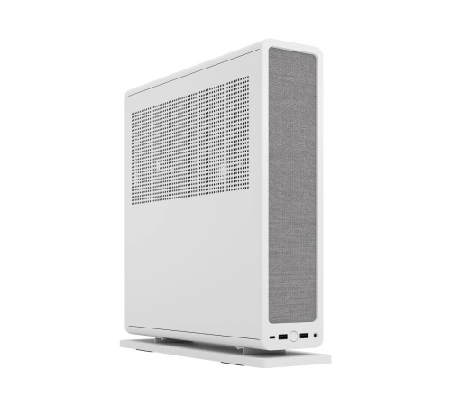 Корпус ПК без блока питания/ Case Fractal Design Ridge, 2x140mm, 2xUSB-A 3.2 + 1xUSB 3.2 Type-C, SFX PSU Support, mITX White
