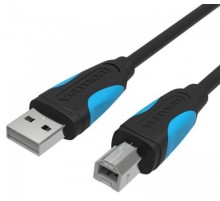 Кабель Vention USB 2.0 AM/BM  - 5м. Черный