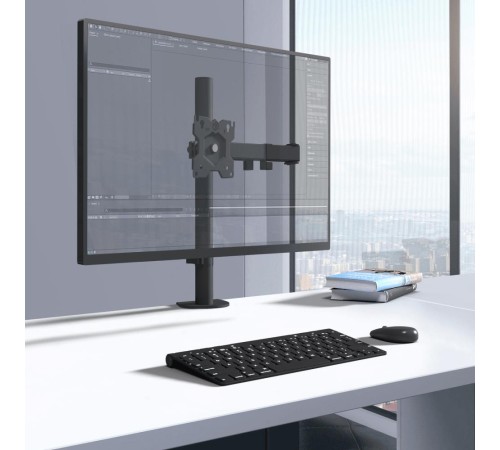 ONKRON кронштейн для монитора 13"-34" настольный, чёрный D121E