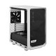 Корпус ПК без блока питания/ Case Fractal Design Meshify 2 Mini TG Clear Tint, Mini-Tower, 1x120mm + 1x140mm, 2xUSB-A 3.2 + 1xUSB 3.2 Type-C mATX, mITX, mDTX White