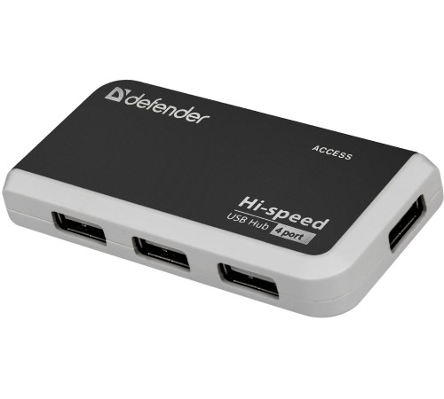 Defender Универсальный USB разветвитель Quadro Infix USB2.0, 4порта