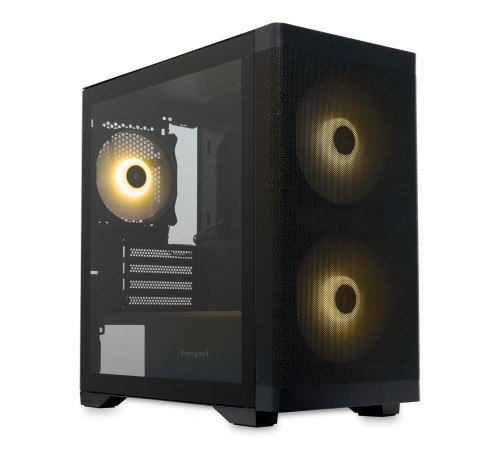 Корпус без блока питания/ Case HSPD M320, Mesh Mini-tower, Black, slide TG, 0.45 SPCC, 2x140mm ARGB (M11-140)+1x120mm ARGB (M11-120) mATX, mITX 160/340/184mm 2x2.5", 2x3.5", 4xPCI 2xUSB-A 3.0, 1xUSB-A 1.0 390x200x385mm Корпус без блока питания/ Case HSPD M320, Mesh Mini-tower, Black, slide TG, 0.45 SPCC, 2x140mm ARGB (M11-140)+1x120mm ARGB (M11-120) mATX, mITX 160/340/184mm 2x2.5", 2x3.5", 4xPCI 2xUSB-A 3.0, 1xUSB-A 1.0 390x200x385mm
