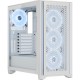Корпус без блока питания/ Case Corsair iCUE 4000D RGB Airflow, Midi-Tower, TG, 3x120mm RGB, 1xUSB-A 3.2, 1xUSB 3.2 Type-C, E-ATX, ATX, mATX, mITX White