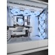 Корпус без блока питания/ Case Corsair iCUE 5000X RGB QL Edition, Midi-Tower, TG, 4x120mm RGB, 2xUSB-A 3.2, 1xUSB 3.2 Type-C, E-ATX, ATX, mATX, mITX White