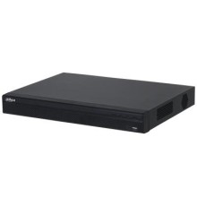 Видеорегистратор DAHUA 16-канальный IP-видеорегистратор 4K и H.265+ Входящий поток до 160Мбит/с; сжатие: H.265+, H.265, H.264+, H.264; разрешение записи до 12Мп; накопители: 2 SATA III до 20Тбайт; воспроизведение: 8кн