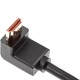 Кабель/ Кабель HDMI---HDMI ver 2.0 угловой коннектор 90град 3м,Telecom <TCG225-3M>