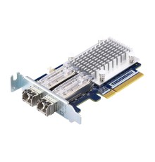 Сетевая карта/ QNAP QXP-16G2FC Dual-port Fiber Channel adapter, 2 x 16 Gb / s SFP +, PCIe Gen3 x8. For QTS OS ONLY