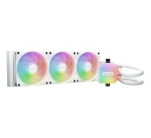 Водяное охлаждение для процессора/ Water Cooling System be quiet! LIGHT LOOP 360mm white (250W, 360mm, White, ARGB/ Fans: 3x120mm, 61.8CFM, 36.8dBA, 2100RPM/ Pump 2900RPM, Rad thickness 27mm/ S: 1851, 1700, 1200, 115X, AM5, AM4)