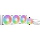 Водяное охлаждение для процессора/ Water Cooling System be quiet! LIGHT LOOP 360mm white (250W, 360mm, White, ARGB/ Fans: 3x120mm, 61.8CFM, 36.8dBA, 2100RPM/ Pump 2900RPM, Rad thickness 27mm/ S: 1851, 1700, 1200, 115X, AM5, AM4)