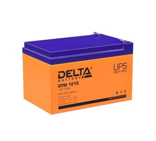 Батарея ИБП Delta DTM 1212 Delta Аккумуляторная батарея для ИБП DTM 1212 (12V/12Ah) Батарея ИБП Delta DTM 1212 Delta Аккумуляторная батарея для ИБП DTM 1212 (12V/12Ah)