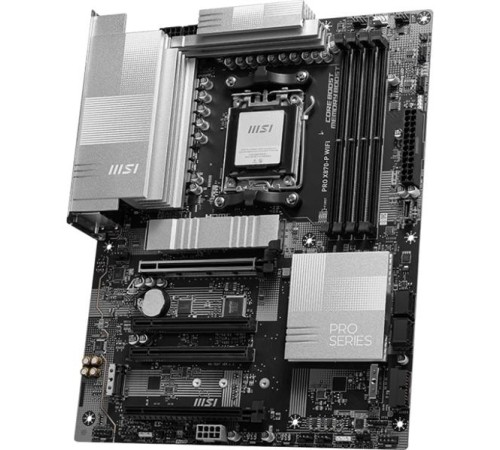 Материнская плата MSI PRO X870-P WIFI,X870,AM5,4DDR5,4PCI-Ex16,3M.2,4SATA3,1USB4,1USB3.2 Gen2x2,3USB3.2 Gen2,4USB