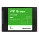 Твердотельный накопитель/ WD SSD Green, 1.0TB, 2.5" 7mm, SATA3, QLC, R/W 545/385MB/s, IOPs н.д./н.д., TBW н.д., DWPD н.д. (12 мес.)