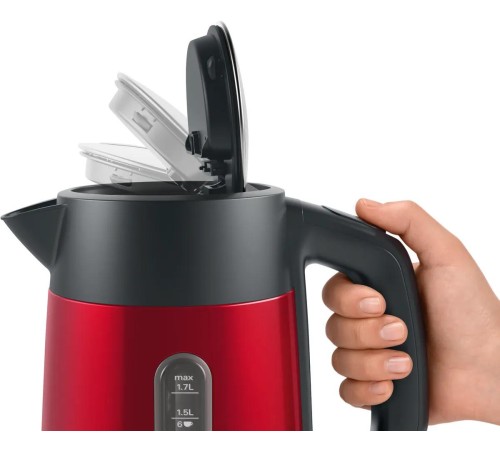 Чайник Bosch/ 1.7 л, 2400 Вт, Красный Чайник Bosch/ 1.7 л, 2400 Вт, Красный