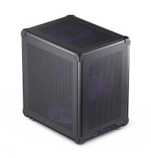 Корпус без блока питания/ Case JONSBO C6, Mini-Tower,  no fan, 1xUSB-A 3.0 + 1xUSB-C 3.1, mATX, mITX Black