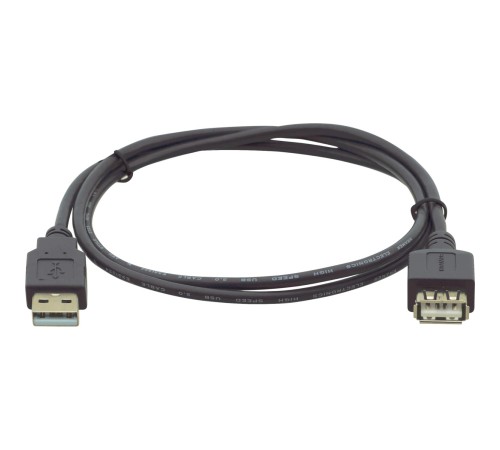 Кабель USB-A 2.0 вилка-розетка, 3 м