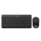 Комплект беспроводной Genius LuxeMate Q8000 (клавиатура LuxeMate Q8000/k + мышь LuxeMate Q8000/m ), Black