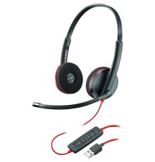 Гарнитура проводная/ Blackwire 3325, BW3325-M, MICROSOFT TEAMS CERTIFIED, USB-A, STEREO USB & 3.5MM HEADSET