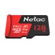 Носитель информации Netac P500 Extreme PRO 128GB MicroSDXC V30/A1/C10 up to 100MB/s, retail pack with SD Adapter