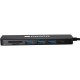 Док-станция/ Док-станция USB-C, 3xUSB 3.0, 1xUSB-C/PD 3.0, 1xHDMI, слот SD/TF/microSD