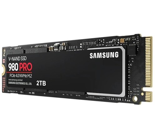 Твердотельный накопитель SSD M.2 (PCI-E NVMe) 2Tb (2048GB) Samsung 980 PRO (R7000/W5000MB/s) (MZ-V8P2T0BW) 1year Твердотельный накопитель SSD M.2 (PCI-E NVMe) 2Tb (2048GB) Samsung 980 PRO (R7000/W5000MB/s) (MZ-V8P2T0BW) 1year