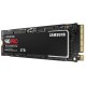Твердотельный накопитель SSD M.2 (PCI-E NVMe) 2Tb (2048GB) Samsung 980 PRO (R7000/W5000MB/s) (MZ-V8P2T0BW) 1year