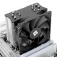 Кулер для процессора/ CPU Cooler Thermalright Burst Assassin 120 SE (4-pin PWM, 148mm, Al/Cu, 6x6mm, 1x120mm, 66.17CFM, 25.6dBA, 1550RPM, S: 1851/1700/1200/115X, AM5/AM4, silver, black)