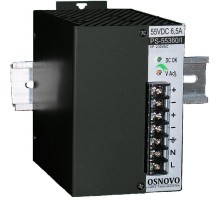 Блок питания/ OSNOVO Промышленный блок питания. DC55V, 6,5A (360W). Диапазон входных напряжений: AC195-265V