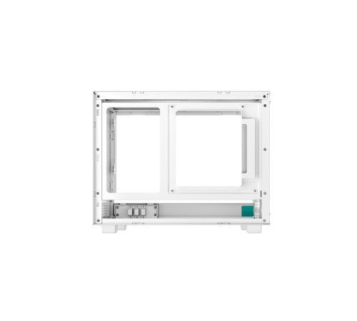 Корпус ПК без блока питания/ Case Deepcool CH160, 2xUSB3.0, 1xType-C, no fan, mITX, White