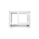 Корпус ПК без блока питания/ Case Deepcool CH160, 2xUSB3.0, 1xType-C, no fan, mITX, White
