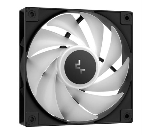 Кулер для процессора DEEPCOOL AG620 BK ARGB V2 LGA20XX/1700/1200/115X/AM5/AM4 (9шт/кор, TDP 260W, PWM, ARGB DUAL Fan 120mm, 6 тепл. трубок, черный) RET (R-AG620-BKAMMN-GJD)