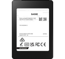 твердотельный накопитель PHISON SSD SA50E  480GB SATA 2.5" 3D TLC R530/W500MB/s (98/77 KIOPS) 3DWPD SSD Enterprise Solid State Drive, 1 year, OEM