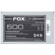 Блок питания 500Вт/ Power Supply Foxline, 500W, ATX, APFC, 120FAN, CPU 8(4+4)pin, MB 24pin, PCI-E 6+2pin, 1*PATA, 3*SATA, 80+