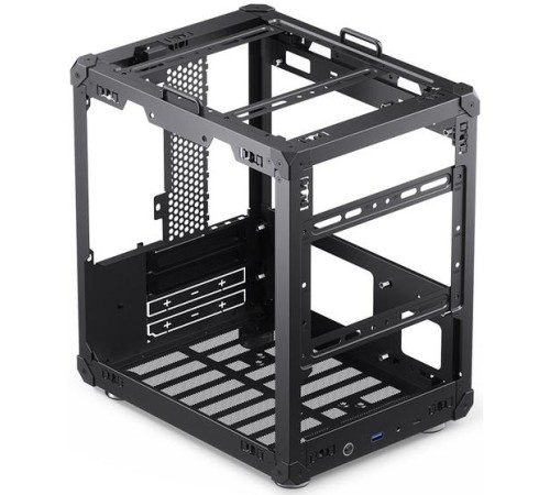 Корпус без блока питания/ Case JONSBO C6 Handle, Mini-Tower, no fan, 1xUSB-A 3.0 + 1xUSB-C 3.1, mATX, mITX Black