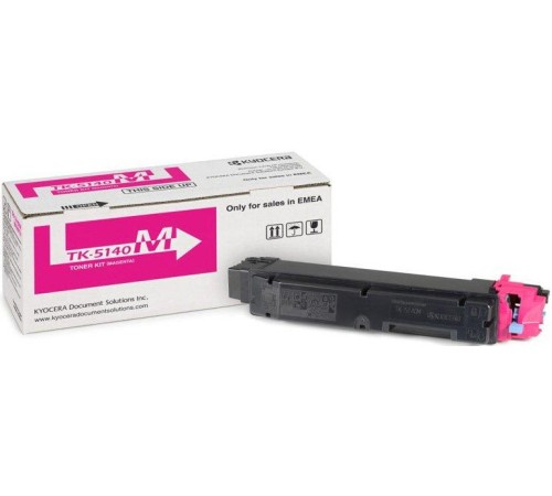 Kyocera Тонер-картридж TK-5140M для P6130cdn/M6030cdn/M6530cdn пурпурный (5000 стр.) Kyocera Тонер-картридж TK-5140M для P6130cdn/M6030cdn/M6530cdn пурпурный (5000 стр.)