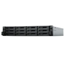 Система хранения данных Synology 2U/12bay 8C 2,1GhzCPU/8Gb(64)/RAID0,1,10,5,6/upto 36HDD (2xRX1217(RP))/2xUSB/4GbE+2x10GE/2xPCIe/iSCSI/2xIPcam(upto90)/2xRPS/no rail/1YW (вмятина на корпусе.)