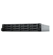 Система хранения данных Synology 2U/12bay 8C 2,1GhzCPU/8Gb(64)/RAID0,1,10,5,6/upto 36HDD (2xRX1217(RP))/2xUSB/4GbE+2x10GE/2xPCIe/iSCSI/2xIPcam(upto90)/2xRPS/no rail/1YW (вмятина на корпусе.)