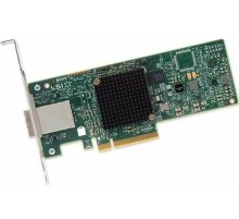 Контроллер/ LSI SAS 9300-8e SGL (8-Port Ext, 12Gb/s SATA+SAS, PCIe 3.0 HBA)