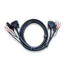 Кабель ATEN CABLE DVI-dd/USB B/MC.SP-DVI-dd/USB A/MC, 3m