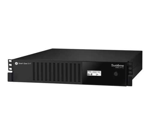 ИБП Systeme Electric Smart-Save SMT 1000 ВА, монтаж в стойку 2U, 230 В, 6 розеток  IEC C13, SmartSlot, AVR, LCD, USB HID