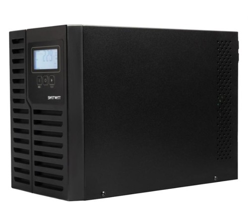 Источник бесперебойного питания SMARTWATT ИБП Онлайн, мощность 1000/900 ВА/Вт, напольный, LCD дисплей, управляемые розетки, IEC13 - 4 шт.