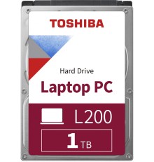 Жесткий диск/ HDD Toshiba SATA3 1Tb 2.5"" L200 Slim 5400 128Mb (clean pulled) 1 year warranty