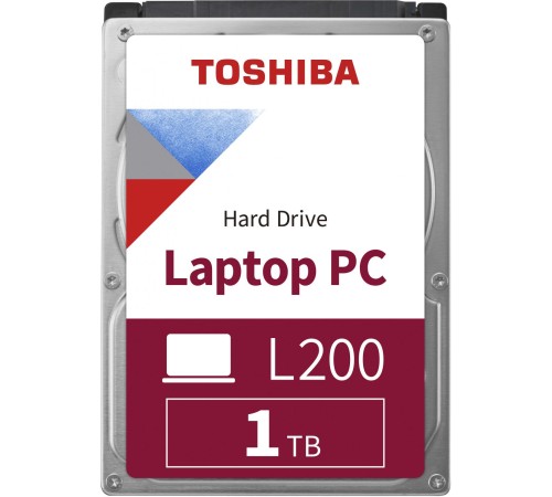 Жесткий диск/ HDD Toshiba SATA3 1Tb 2.5"" L200 Slim 5400 128Mb (clean pulled) 1 year warranty