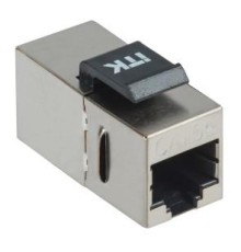 ITK Проходной адаптер кат. 5E FTP RJ45-RJ45 Keystone Jack