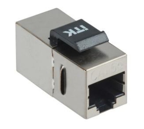 ITK Проходной адаптер кат. 5E FTP RJ45-RJ45 Keystone Jack