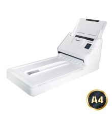 AD340GFN Документ-сканер, цветной, двусторонний, 40 стр./мин, ADF 50 + планшет, A4, USB 3.2, Ethernet, нагрузка 8000 стр./день/ AD340GFN, Document scanner, A4, duplex, 40 ppm, ADF 50 + Flatbed, USB 3.2, Ethernet