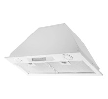 Вытяжка встраиваемая Kuppersberg/ Встраиваемая вытяжка, ширина 72 см, отвод/рециркуляция, 850 м3/час, электронное сенсорное управление, таймер, пульт ДУ, 3 скорости, светодиодное освещение 2х3,5 Вт, металлический жироулавливающий фильтр, угольный фильтр С