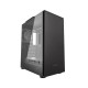 Корпус без блока питания/ Case PCCooler IE200 BK, Midi-Tower, TG, 1x120mm ARGB, 1xUSB-A 3.0 + 2xUSB-A 2.0, E-ATX, ATX, mATX, mITX Black