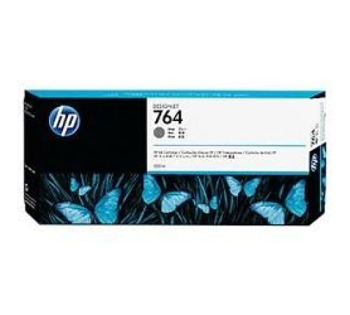 Картридж/ HP 764 300-ml Gray Ink Cartridge