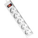 Сетевой фильтр ILS 351 1.8 м, белый, 5 розеток/ Surge protector Defender ILS 353 1.8 m, white, 5 outlets
