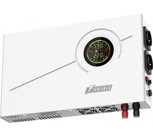 ИБП POWERMAN Smart 500 INV, линейно-интерактивный, 500ВА/300Вт, 140-275В, 2 евророзетки, внешняя батарея 12В от 33Ач до 200Ач (не входит в комплект поставки), ток заряда 10А, ЖК-дисплей, навесной, 410мм х 268мм х 70мм, 7.74 кг./ UPS POWERMAN Smart 500 ИБП POWERMAN Smart 500 INV, линейно-интерактивный, 500ВА/300Вт, 140-275В, 2 евророзетки, внешняя батарея 12В от 33Ач до 200Ач (не входит в комплект поставки), ток заряда 10А, ЖК-дисплей, навесной, 410мм х 268мм х 70мм, 7.74 кг./ UPS POWERMAN Smart 500